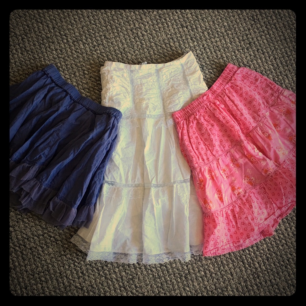 Bundle of girls skirts!